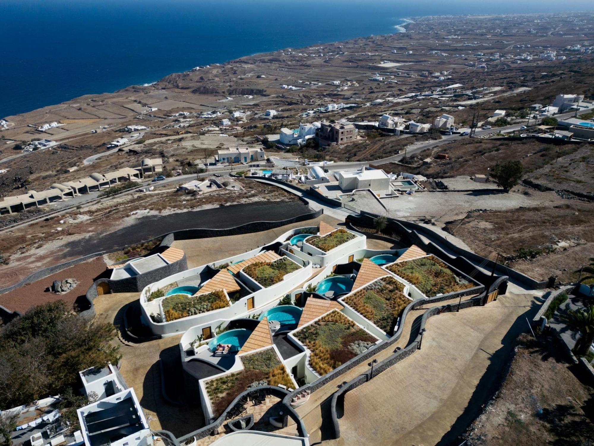Secret Path Luxury Villas Imerovigli  Bagian luar foto