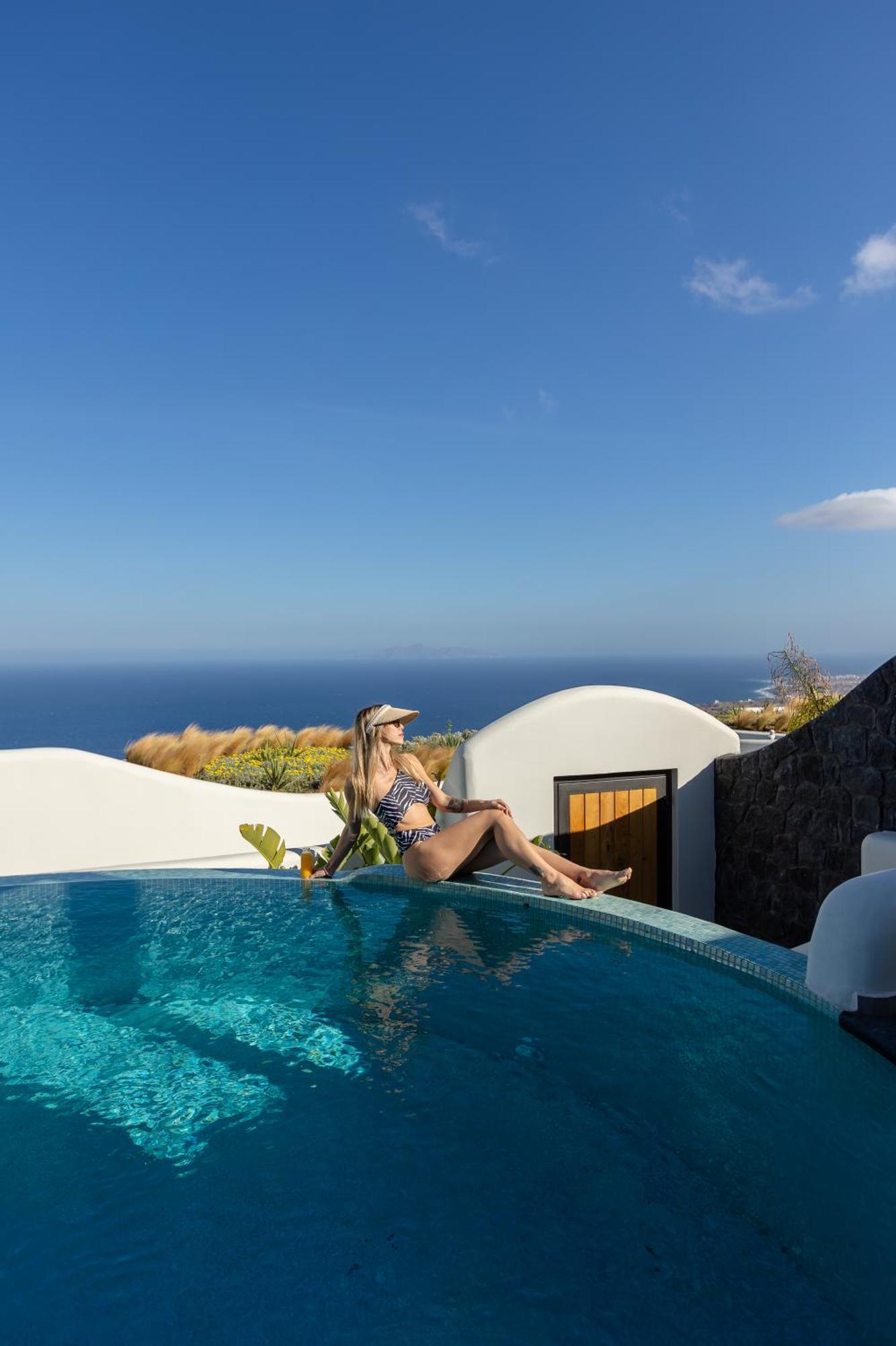 Secret Path Luxury Villas Imerovigli  Bagian luar foto